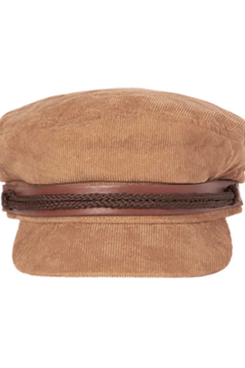 Kooringal Womens Fisherman Cap Eden Brown Front