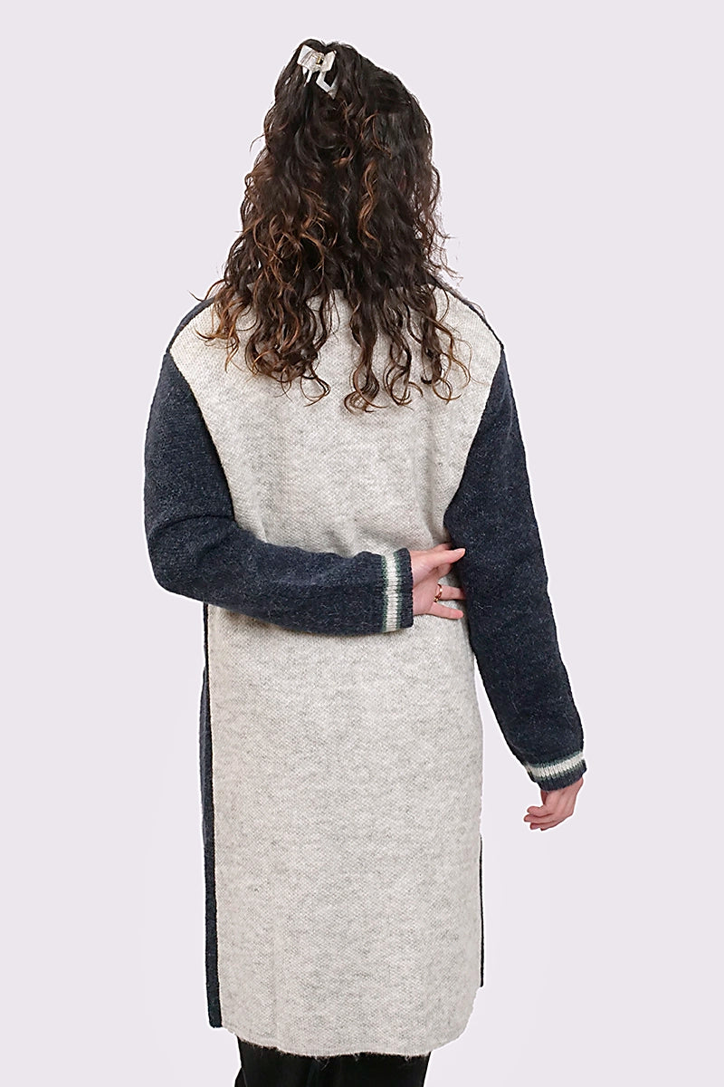 Marco Polo Long Sleeve Winter Cool Long Cardi back view