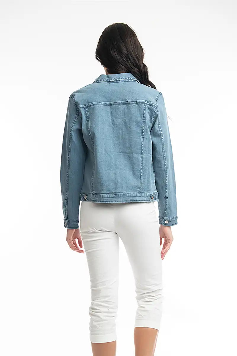 Orientique Denim Jacket Collar