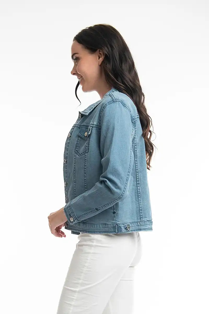 Orientique Denim Jacket Collar