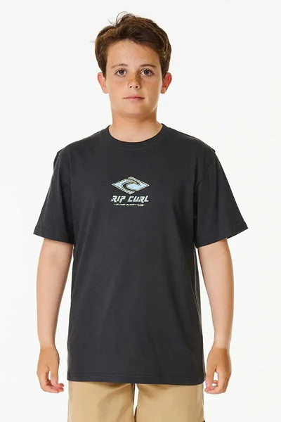 Rip Curl Boys Pure Surf Logo Tee - front view