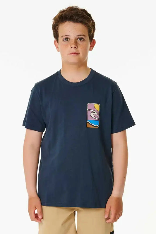 Rip Curl Boys Tropical Destination Tee - front view