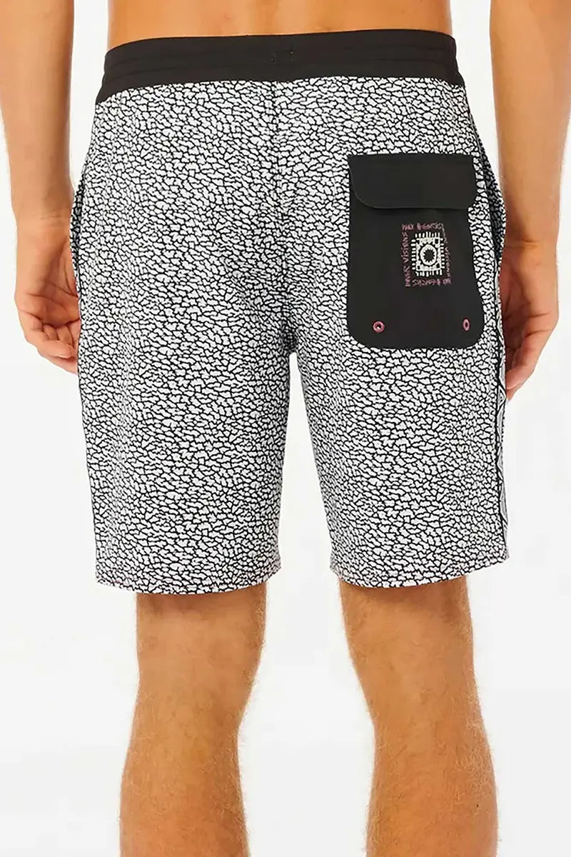 back detail view of the Rip Curl Archive Layday Boardshorts