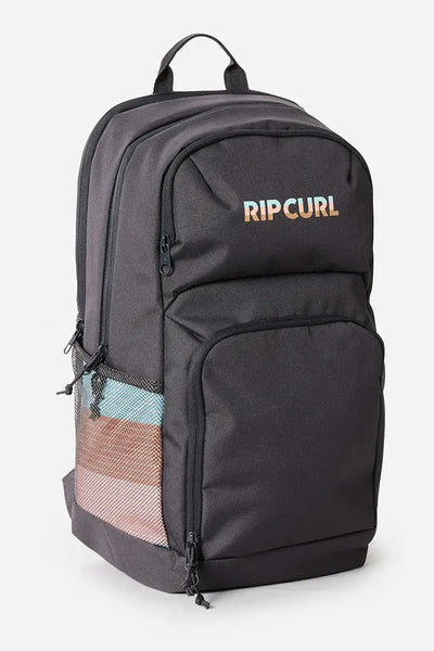 3/4 front view on the Rip Curl Backpack Chaser 33L in Back Multi