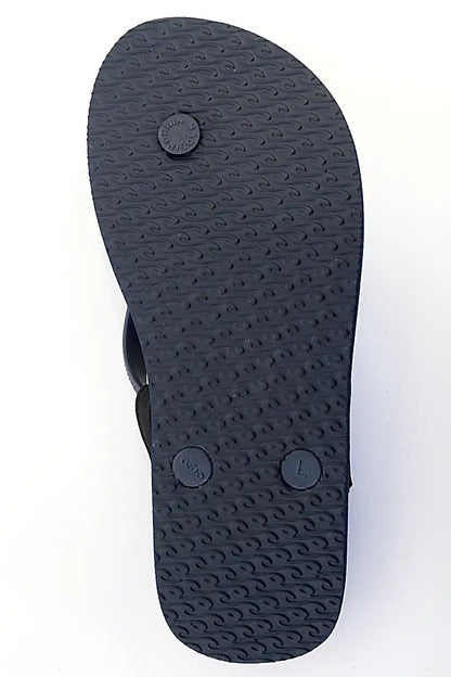 detail view of the sole on the Rip Curl Boys' Wetty Fade Bloom Thongs