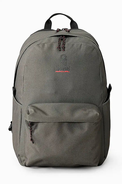 Rip Curl Crusha 30L Backpack in Deep Cactus front view.