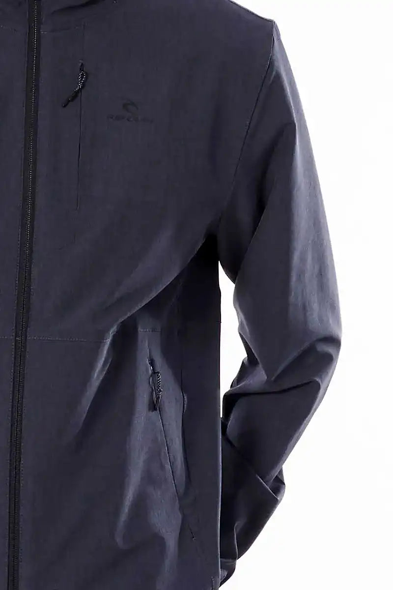 Rip Curl Elite Anti Series Jacket detail view of front pockets