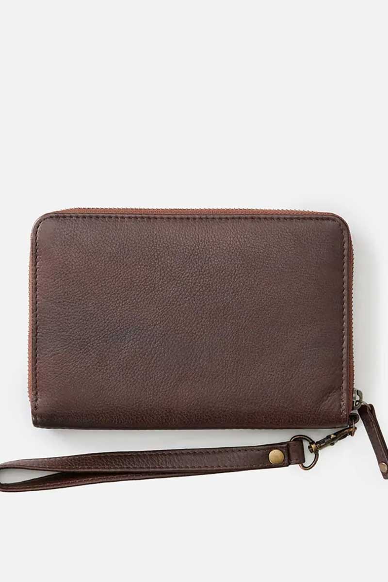 Rip Curl KROO Leather RFID Oversized Wallet Back
