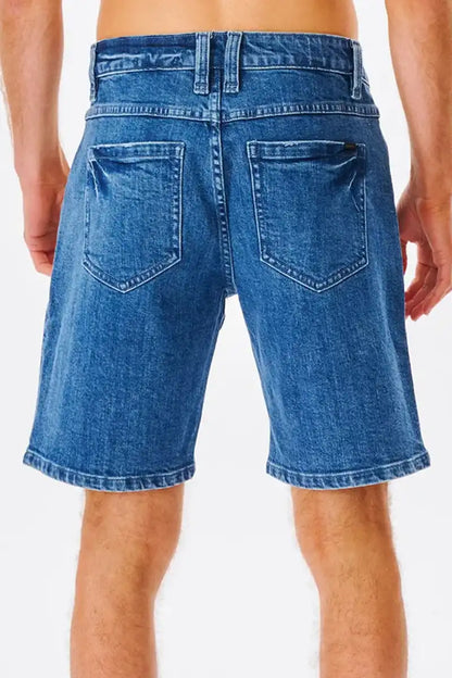 Rip Curl Men's Tidal Blue Walkshort back view