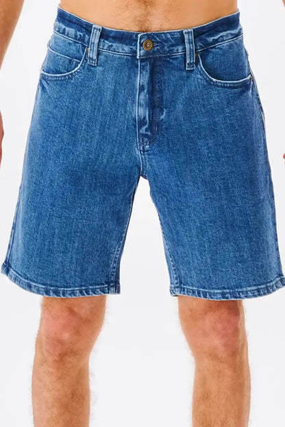 Rip Curl Men's Tidal Blue Walkshort front view