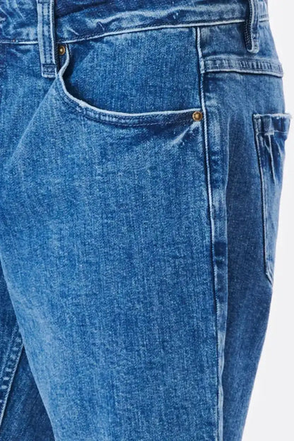 Rip Curl Men's Tidal Blue Walkshort front detail view of the pockets