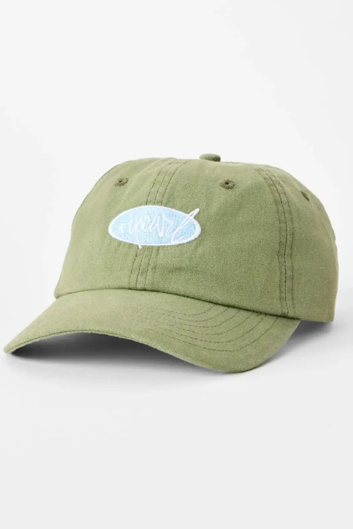 Rip Curl Cactus Green cap with a logo on a white background