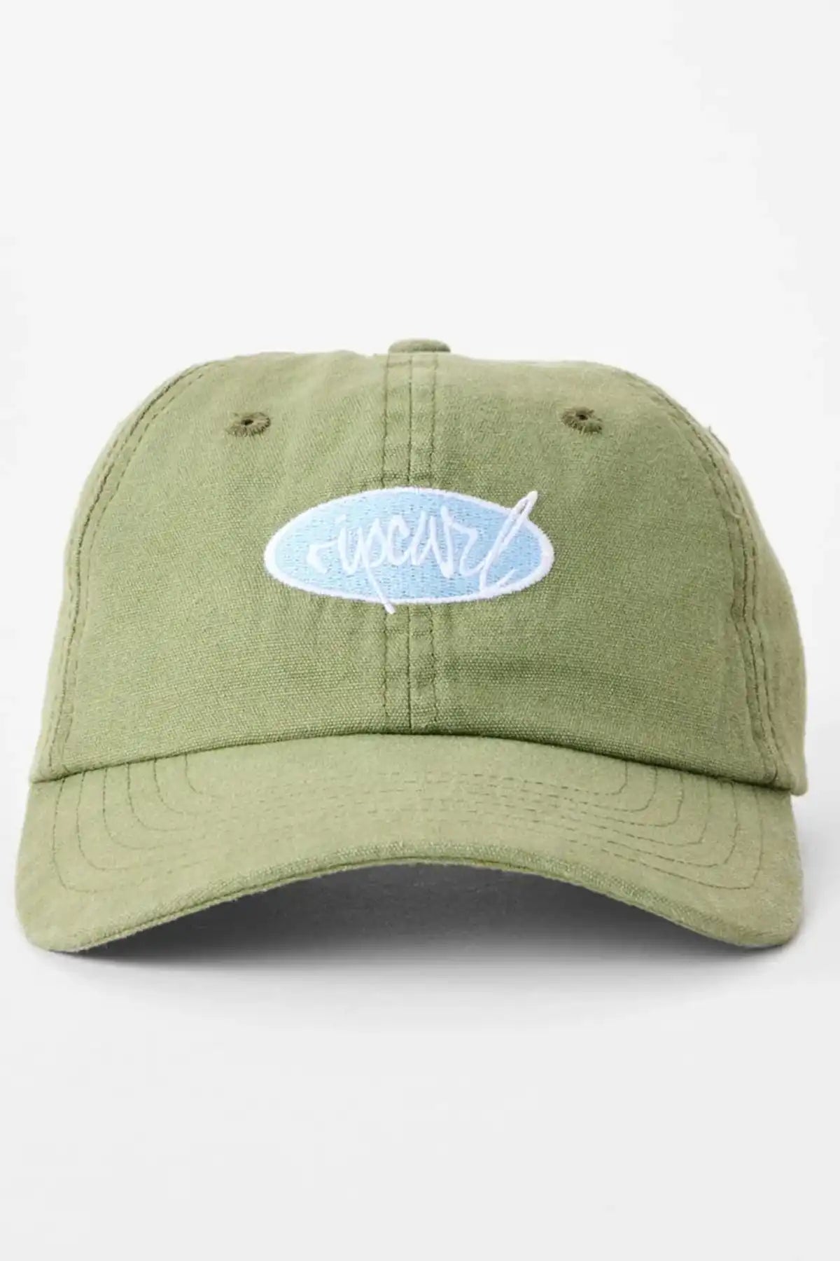Rip Curl Cactus Green cap with a logo on a white background