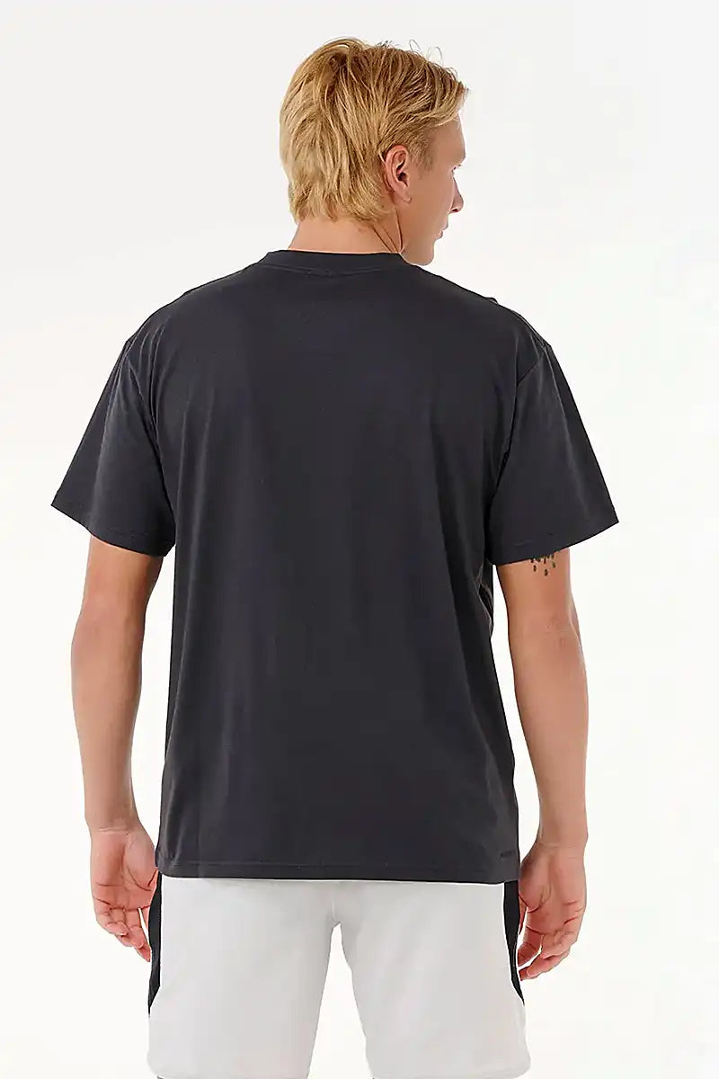 Rip Curl Vaporcool 3 stacks Tee back view