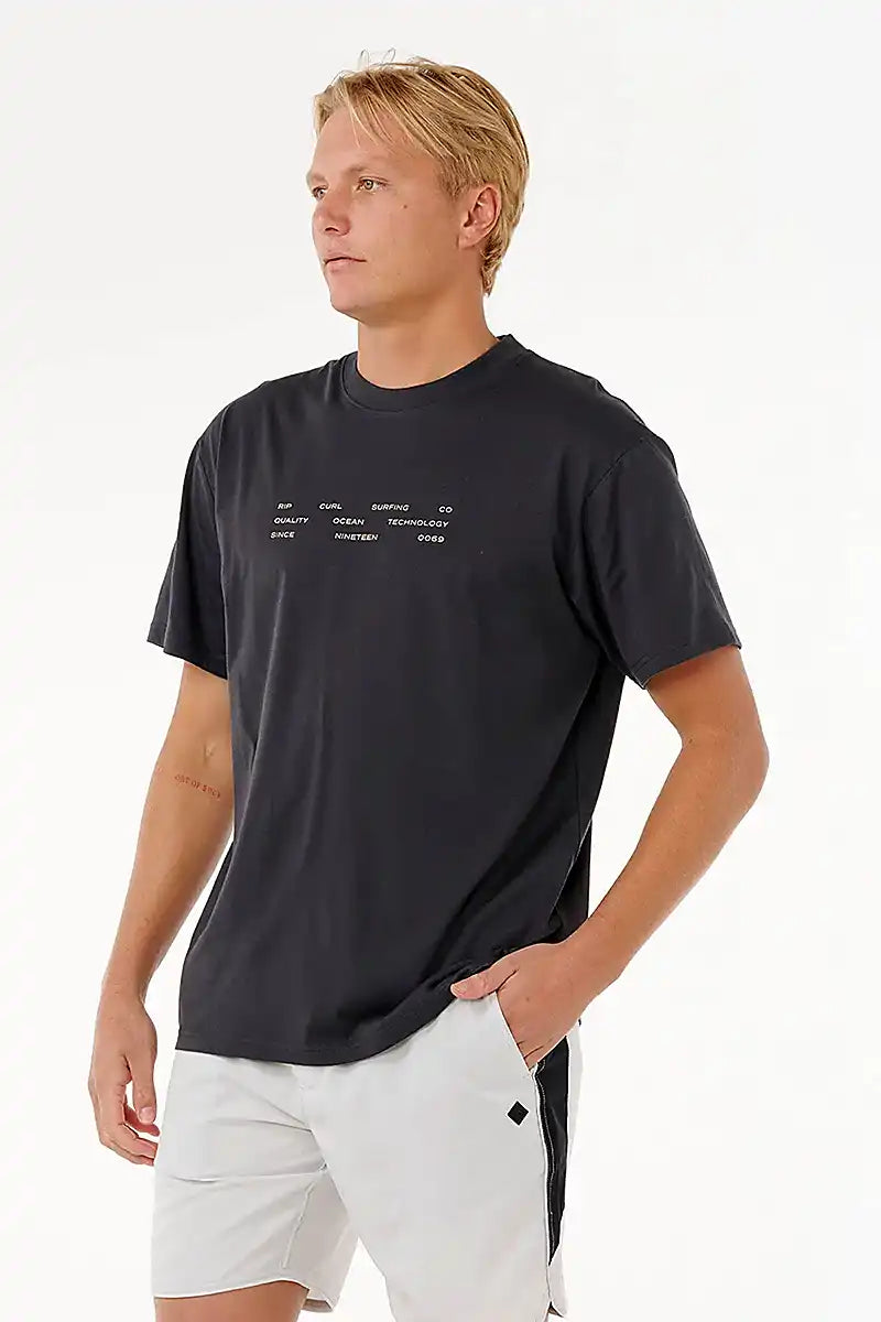 Rip Curl Vaporcool 3 Stacks Tee side View
