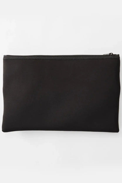 Black pencil case back showing