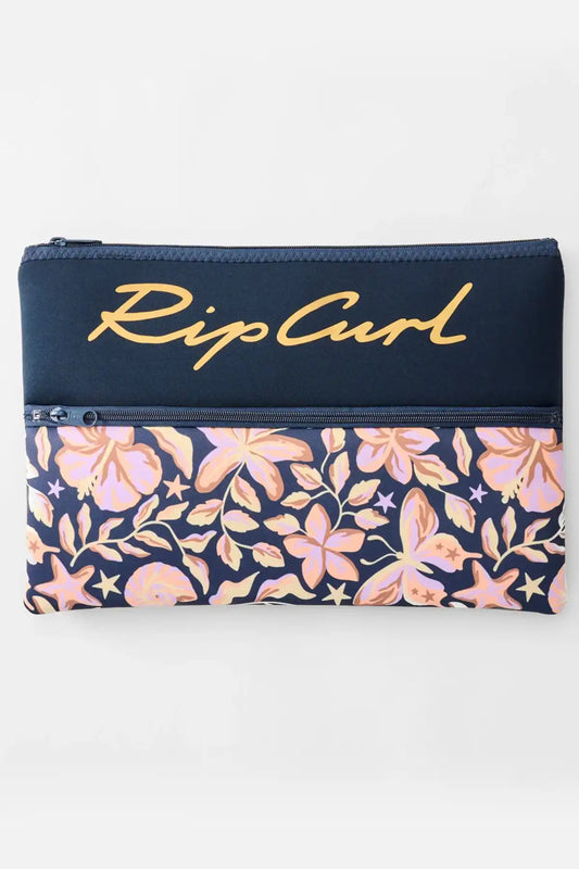 Rip Curl XL Pencil Case — Navy/Lilac