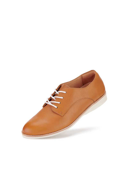 Rollie Women's Shoe Derby Cognac