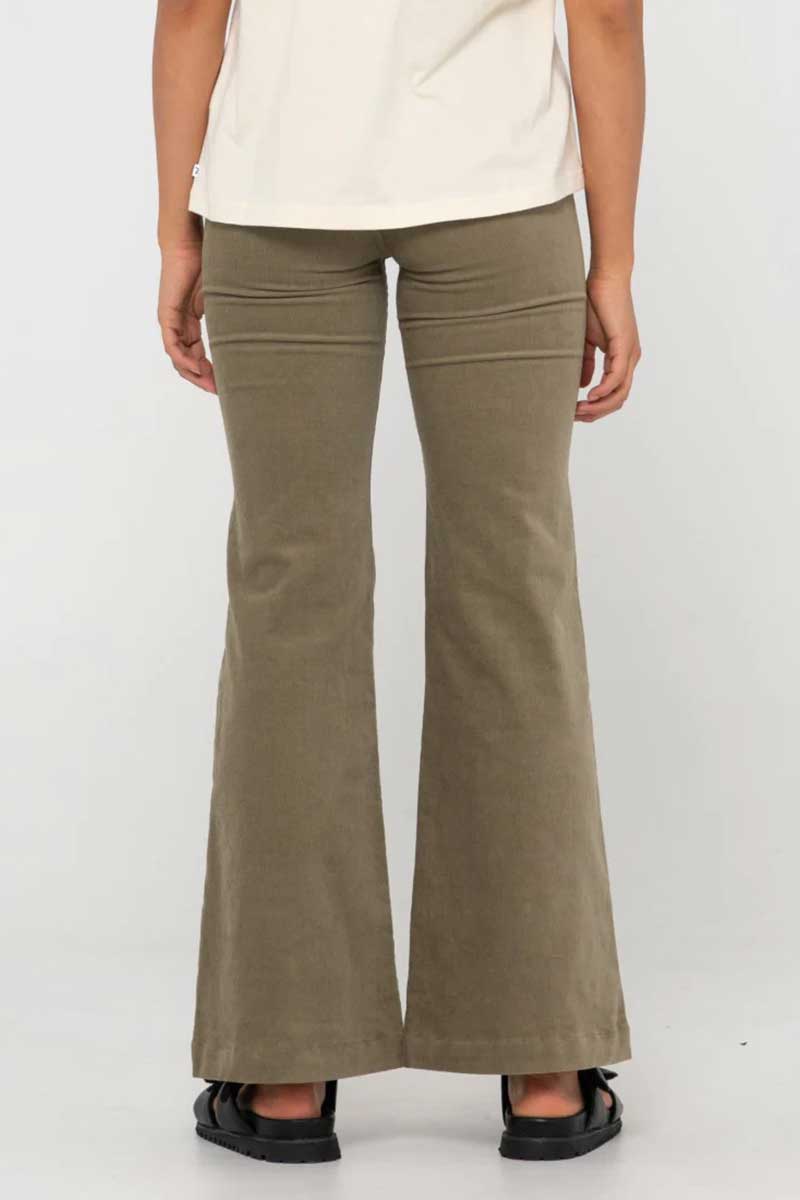 Rusty High Rise Flare Pant Back