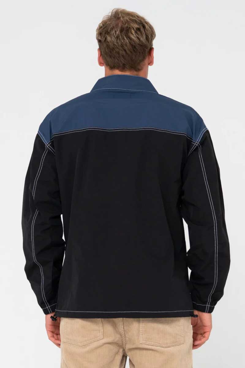 Rusty Core Division 1/4 Zip Jacket Back