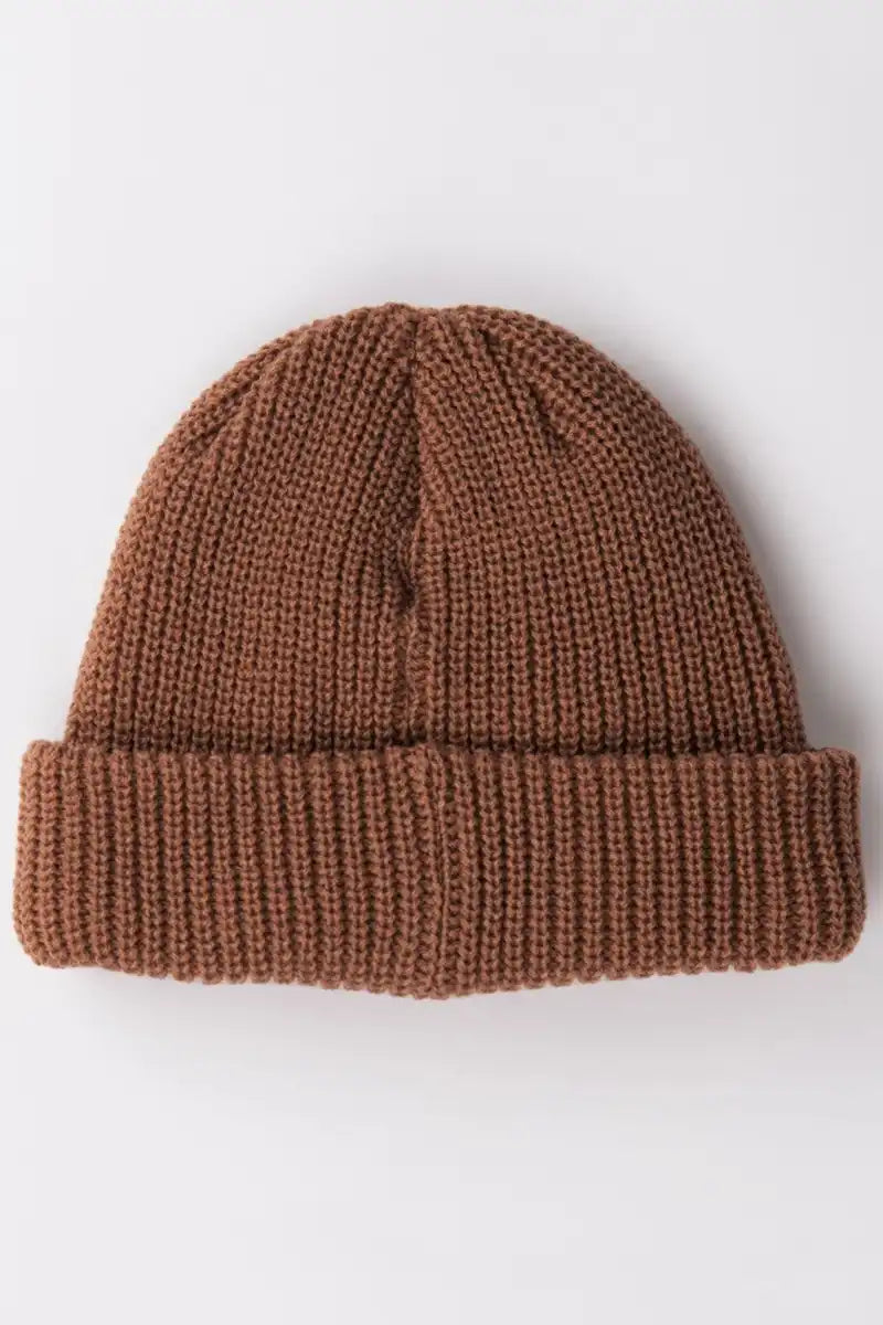 Rusty United Thinsulate Beanie in Beaver Brown back view