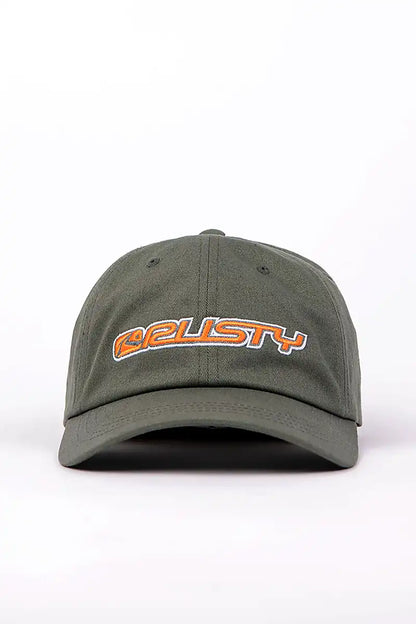 Rusty Reverb Dad Cap in shadow Army