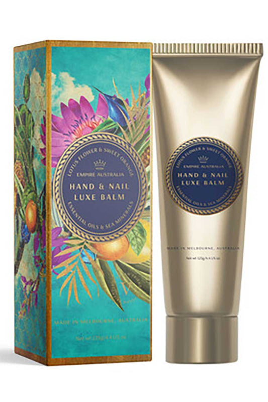 Sapphire Coast Lotus & Orange Hand and Nail Balm - 125gm.