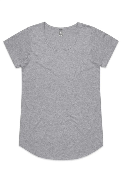 Gray t-shirt on a white background