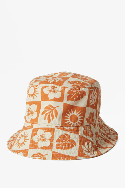 Billabong Women's So Beachy Bucket Hat in Dried Mango - front view