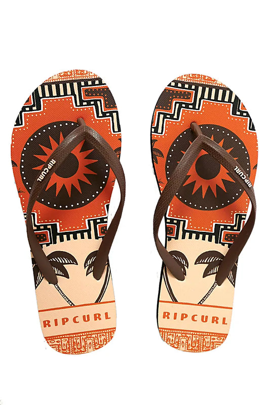 arial view of the Rip Curl Mixed Bloom Open Toe Thongs