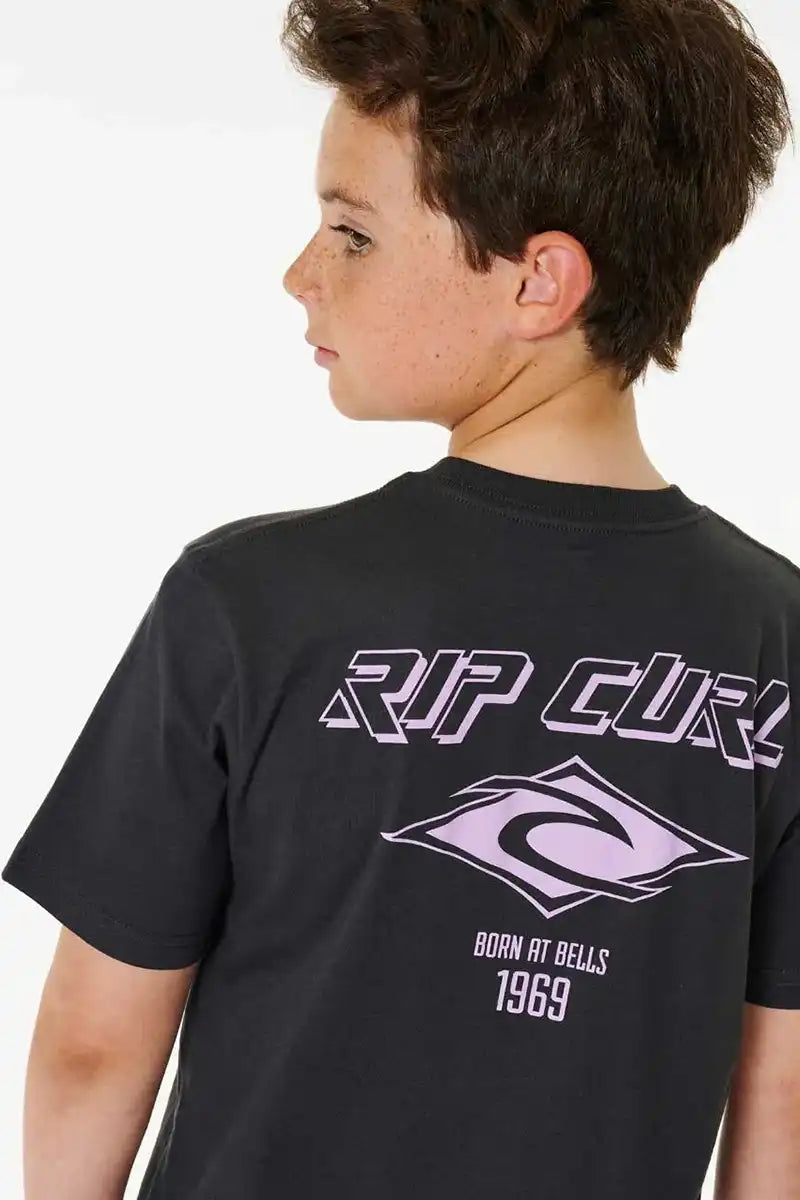 Rip Curl Boys Fadeout Icon Tee - close up 