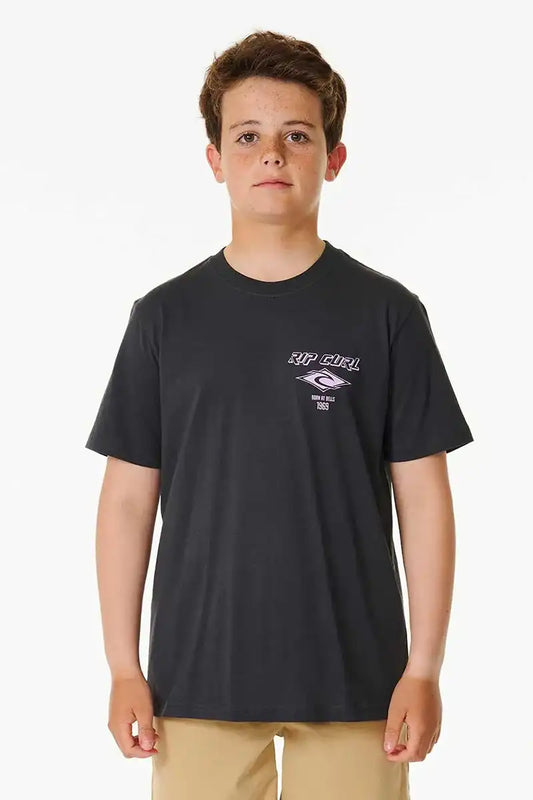 Rip Curl Boys Fadeout Icon Tee - front view