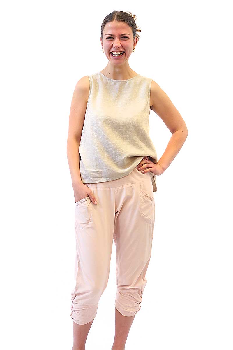 Humidity Castaway Pant in Rose