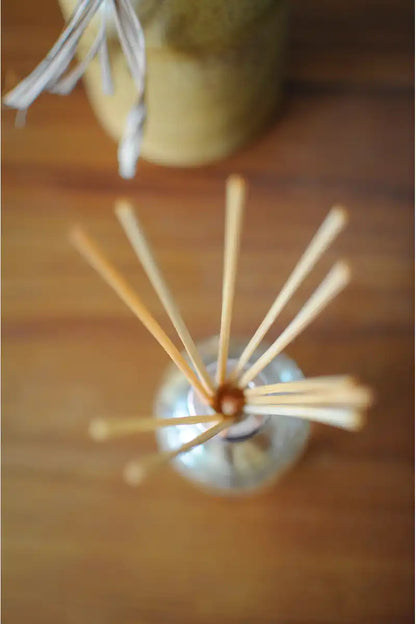 view of diffuser from top