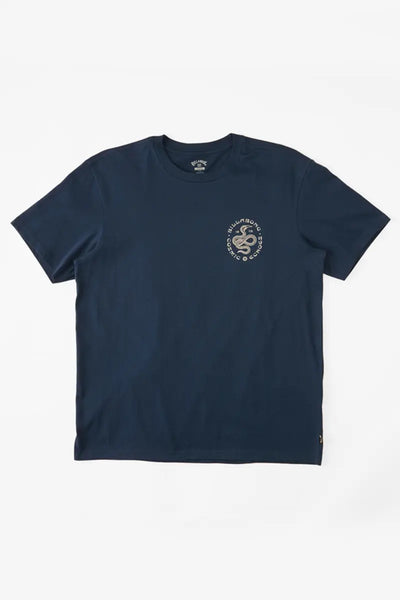 Billabong Boys Coil T-Shirt in Dark Blue front