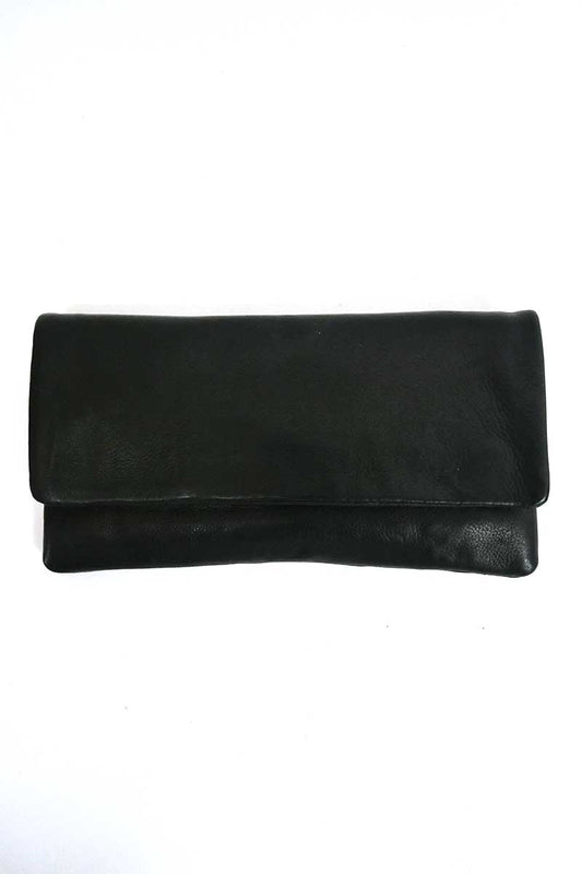 front of Dusky Robin Iris Purse - Black