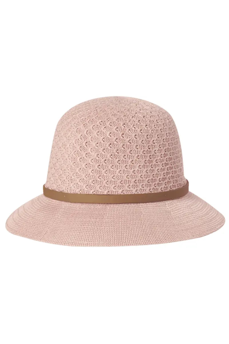 back Kooringal Hat Short Brim Cassie Hat in Blush