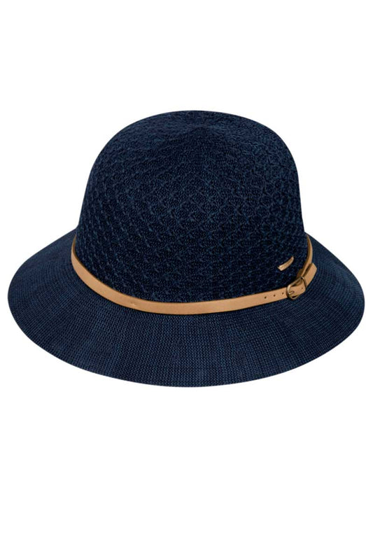 Kooringal Hat Short Brim Cassie hat - Indigo front face