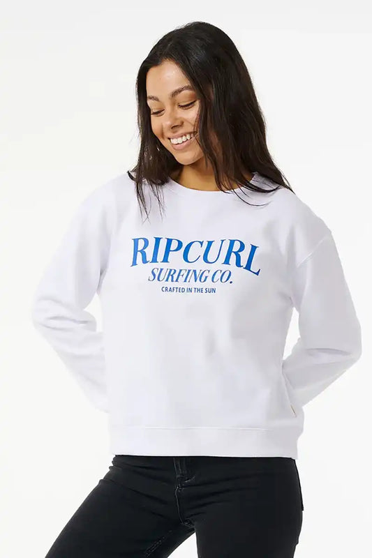 Rip Curl Women's Jumper Good Times Relaxed Crew Front