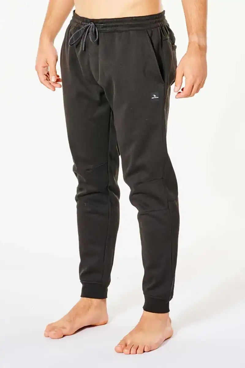 Rip Curl Mens Trackpant Anti Series Departed in Black Side