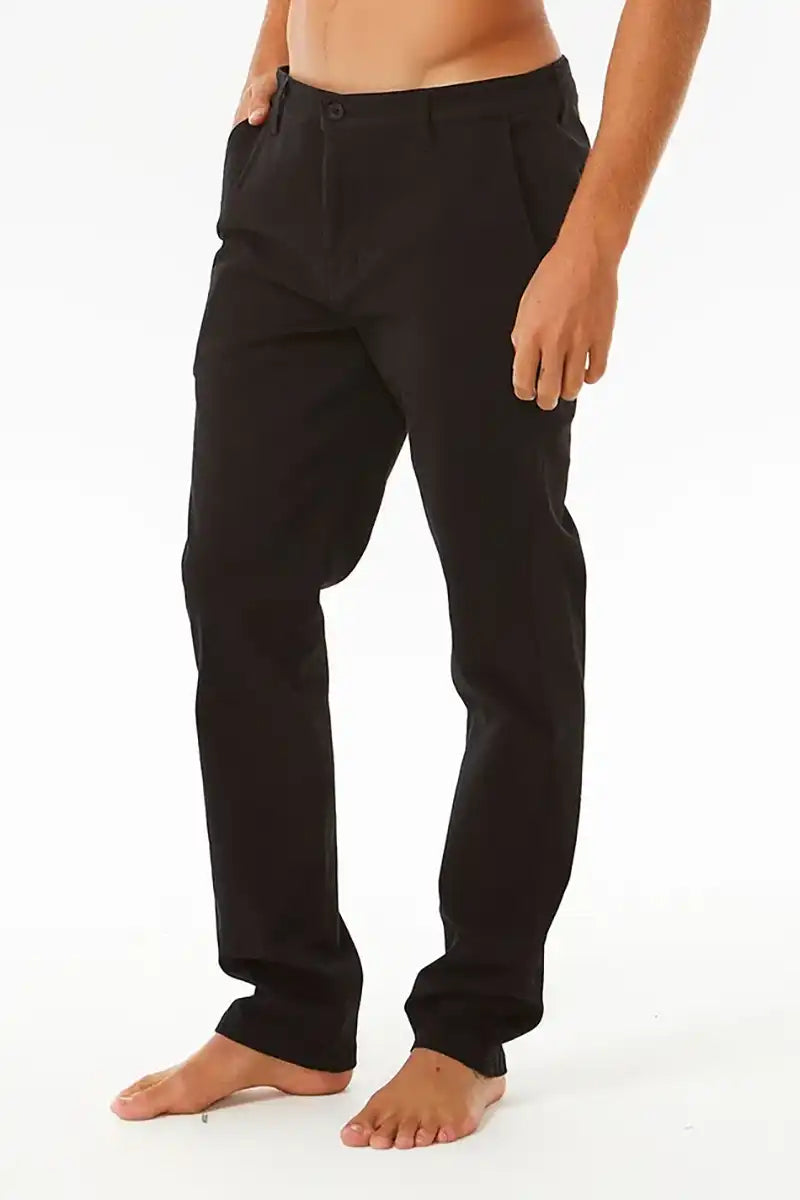 Rip Curl Classic Surf Chino Pant in Black Side