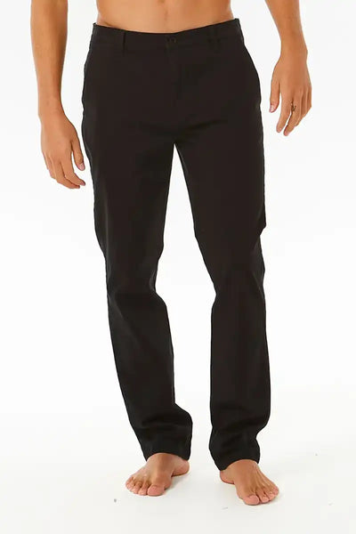 Rip Curl Classic Surf Chino Pant in Black