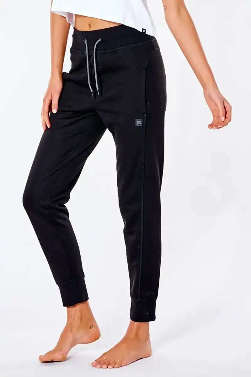 Rip Curl Women's Track Pants Anti-Series Flux II in Black Side