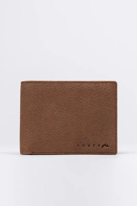 Rusty Mens High River 2 Leather Wallet