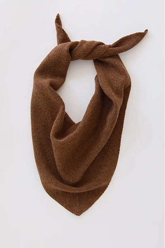 Chocolate wool neckachief