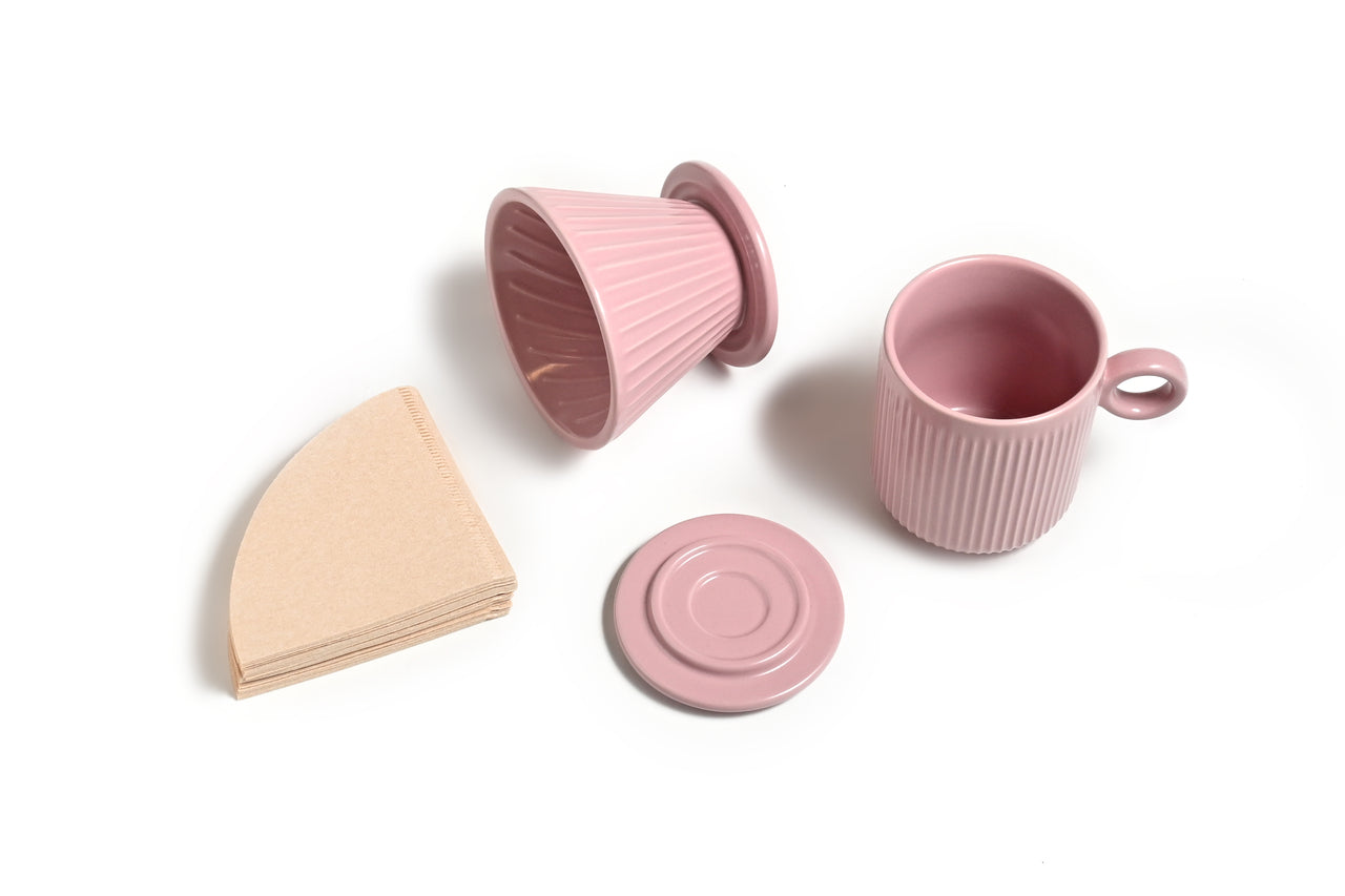 Pour over coffee set Pink