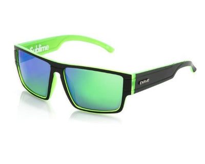 Carve Sunglasses sublime matt blk/green