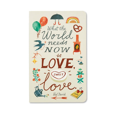 Compendium Write Now Journal - What the World Needs Now is Love, Sweet Love