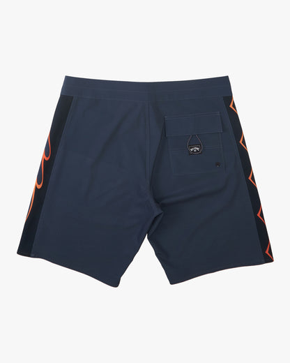 Billabong Bah Airlite Boardshorts, back pocket velcrow closure