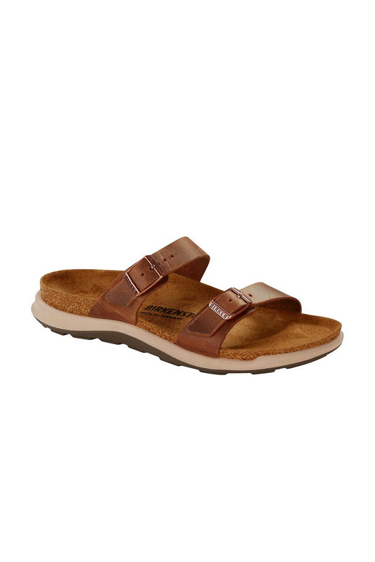 Birkenstock Sierra Cross Town Ginger Brown Waxy side